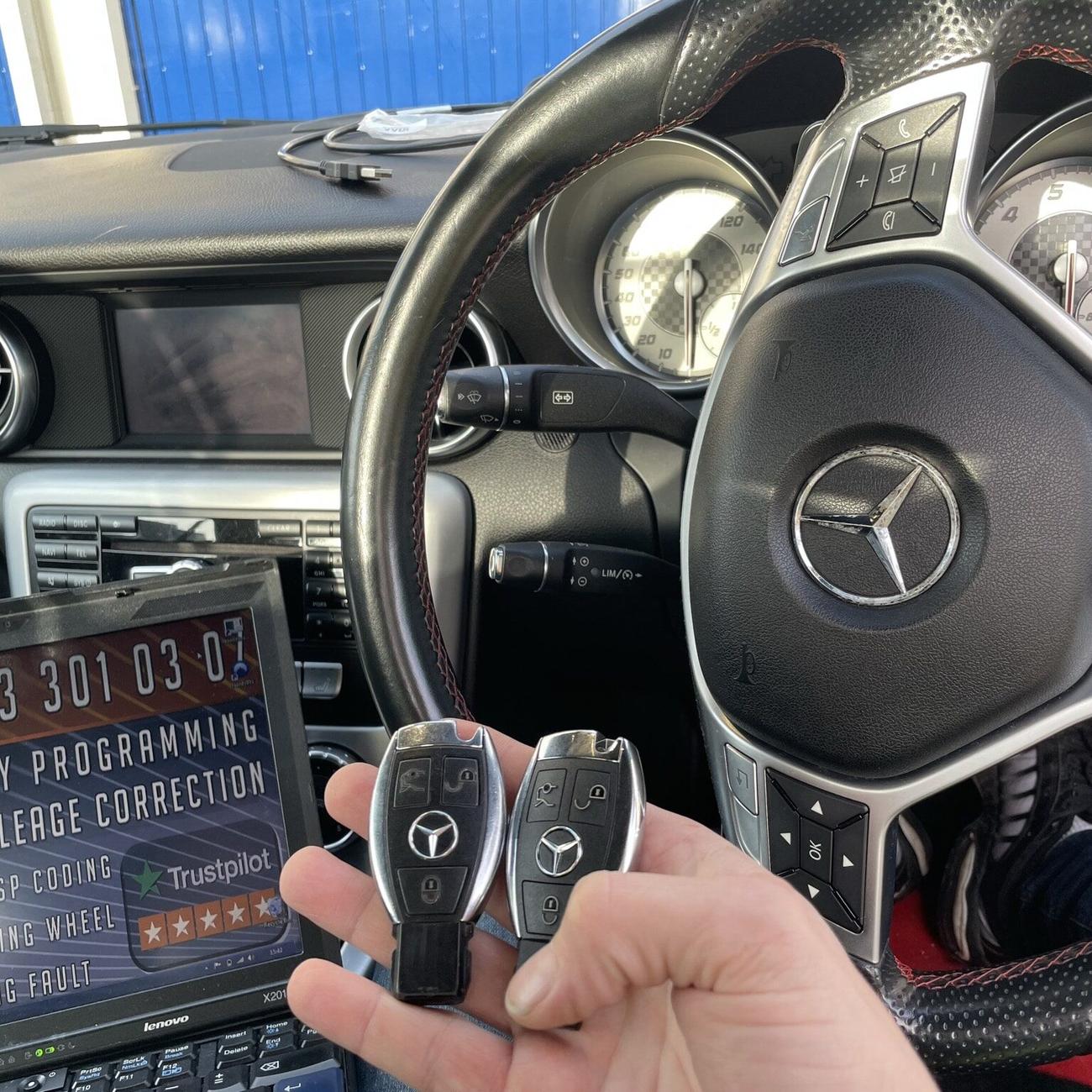 Mercedes key fob replacement