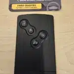 Renault Laguna III Megane III Scenic III ID46 4 Button Keyless & Slot-in-Dash Remote Key Card 433Mhz