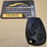 Renault Clio III Modus Twingo 3 Button Remote HITAG2 433Mhz