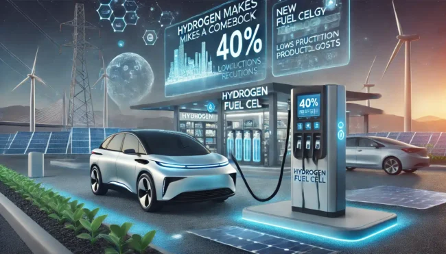 Hydrogen Makes a Comeback: New Fuel Cell Technology Reduces Production Costs by 40%