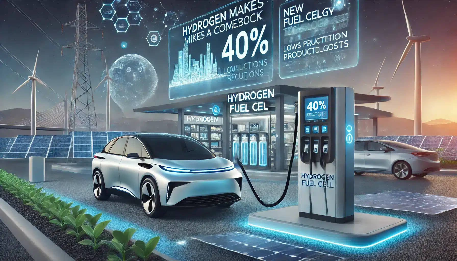 Hydrogen Makes a Comeback: New Fuel Cell Technology Reduces Production Costs by 40%