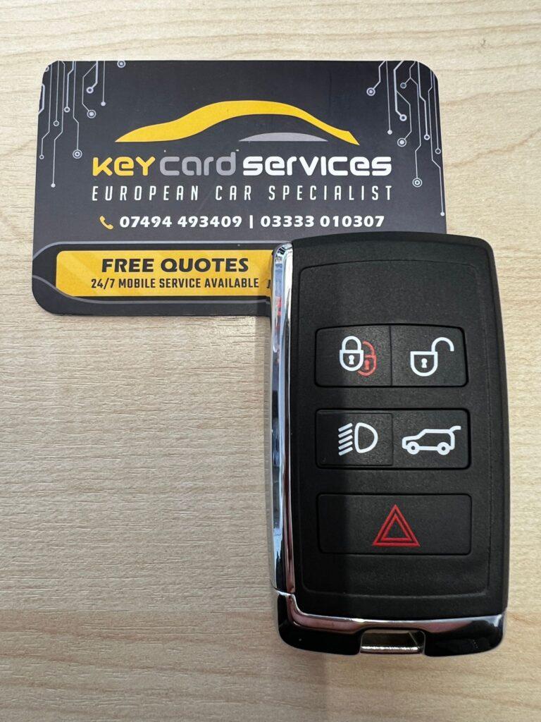 Land Rover Key Module Landrover 2017-2021, 5 Button Smart Remote 433Mhz - Replacement Car ...
