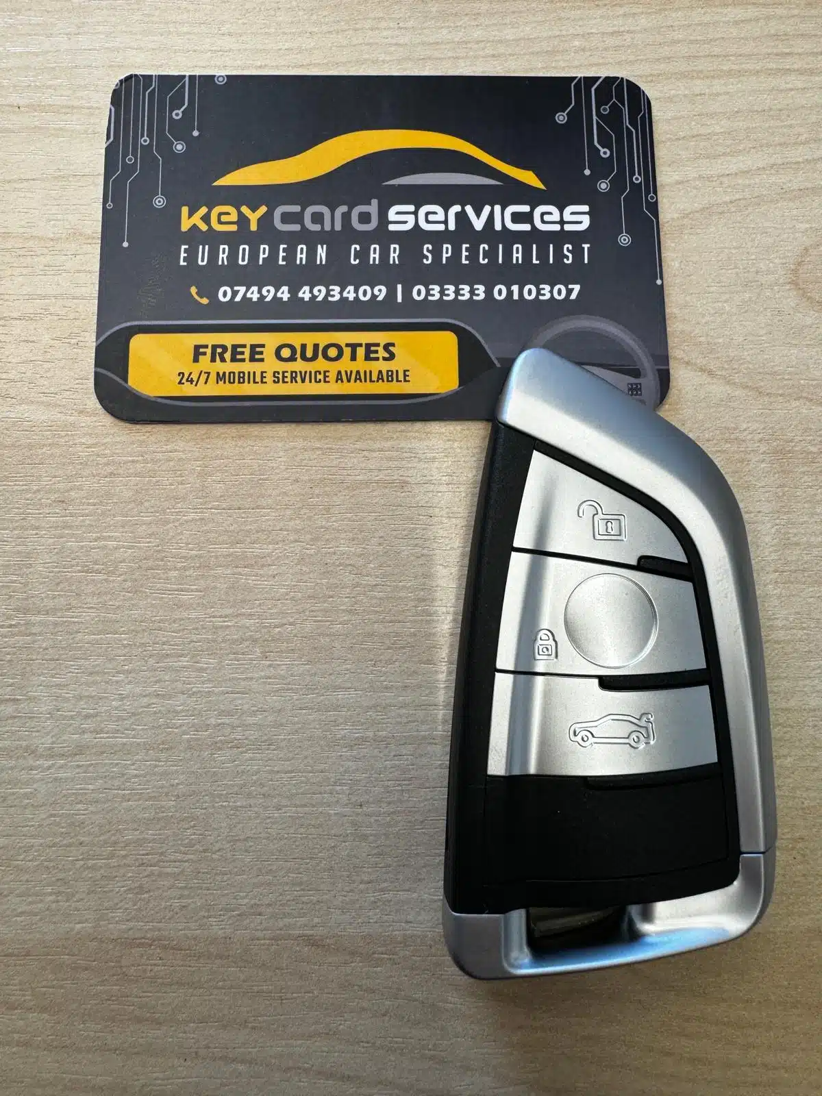BMW Smart Key for CAS4 and FEM Systems (Various Models)