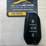 3 Buttons Peugeot Smart Key (Various Model)
