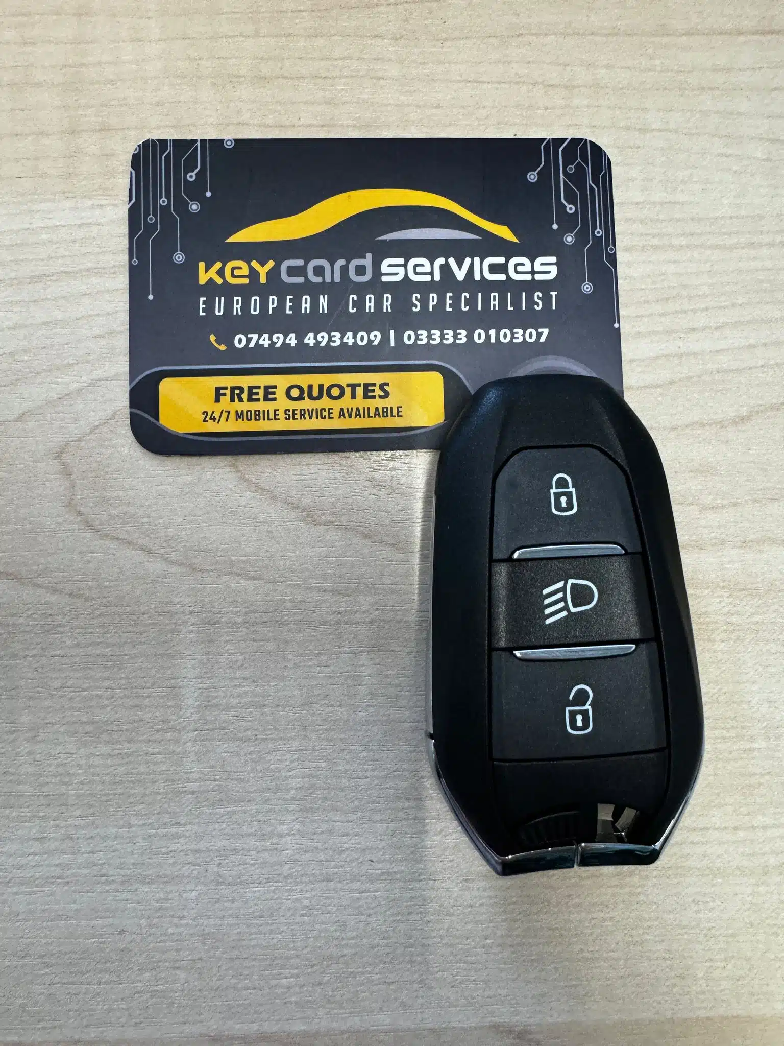 Citroen DS 3 Button Smart Key (Various Models) - Image 3