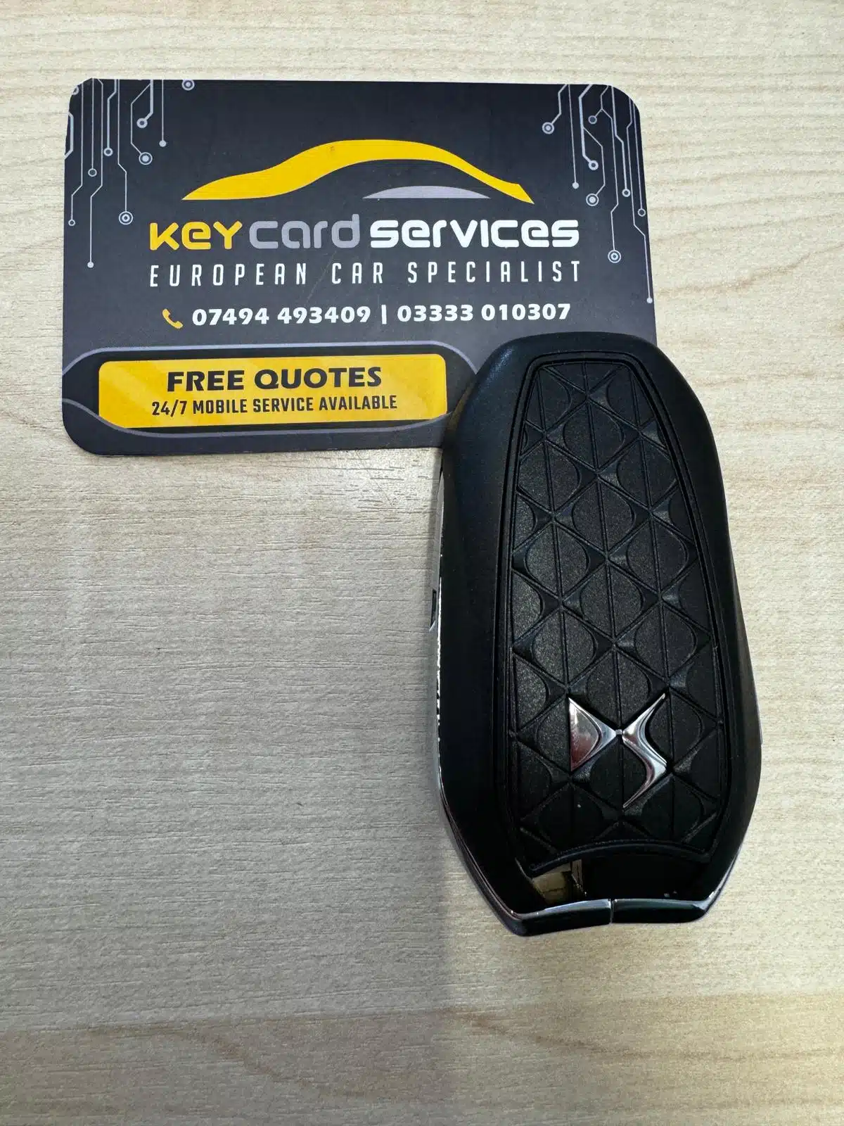 Citroen DS 3 Button Smart Key (Various Models)